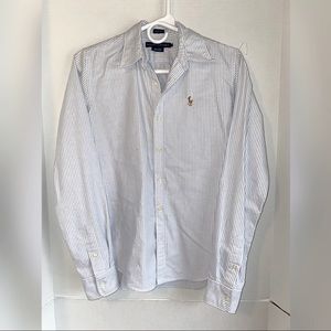 Men’s Polo Ralph Lauren Men’s Classic Fit Striped Oxford Shirt